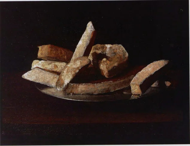 Godterier på et sølvfat - Francisco de Zurbarán