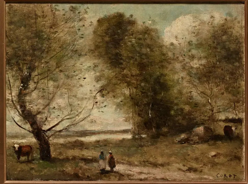 Elvebredden - Jean-Baptiste Camille Corot