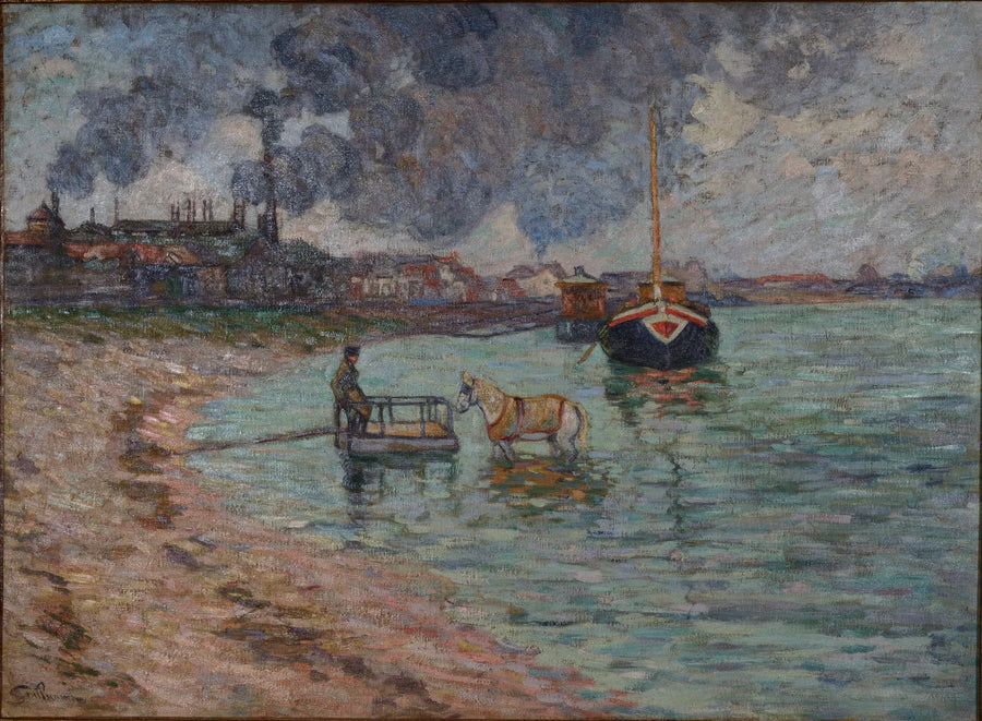 Seine-brygga i Charenton - Armand Guillaumin