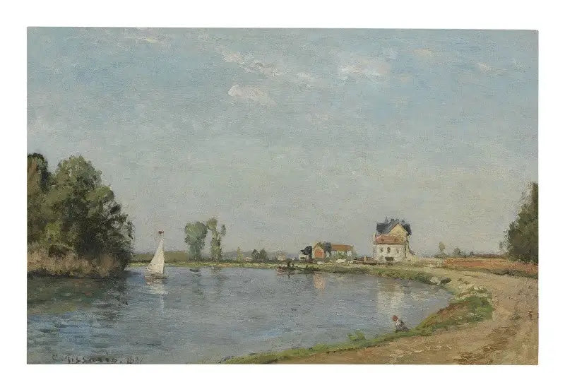 Elvebredder - Camille Pissarro