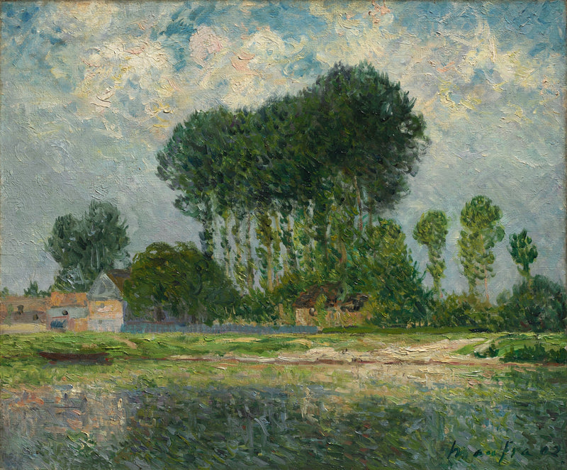 Seine-elven ved Andelys - Maxime Maufra