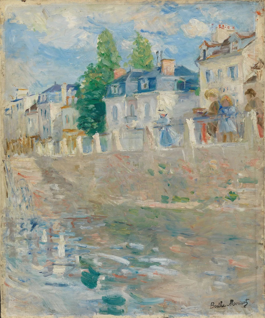 Bredder av Seine - Berthe Morisot