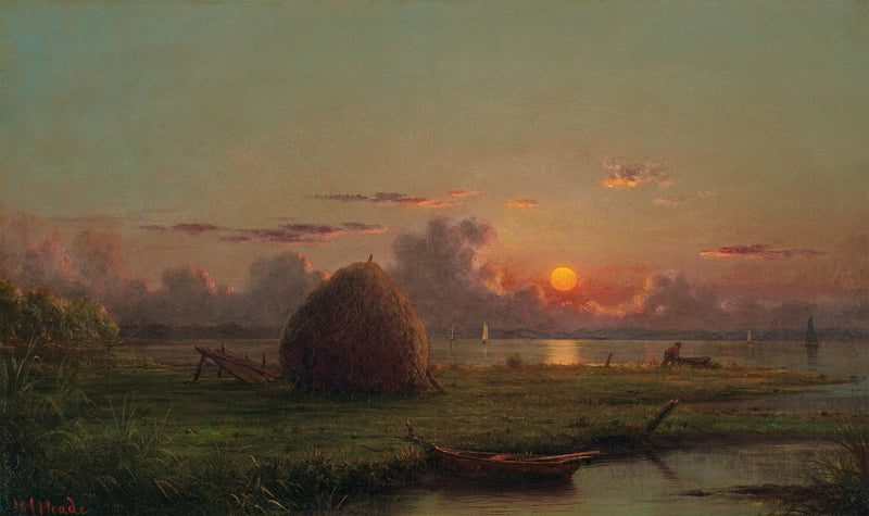 Høyball ved solnedgang - Martin Johnson Heade

Source:
Botte de foin au coucher du soleil - Martin Johnson Heade