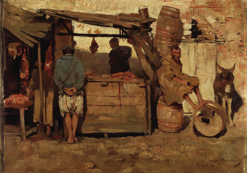 Slakteri i Marokko - Thé van Rysselberghe