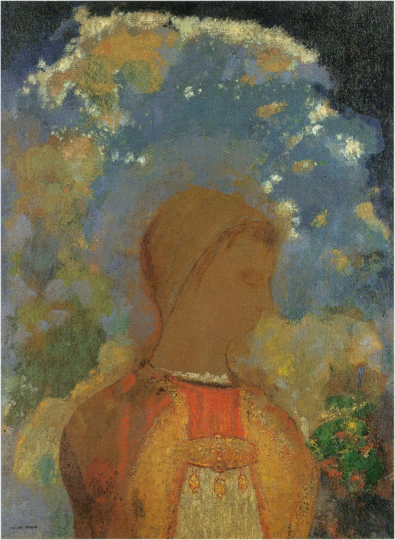 Buddha i ungdommen - Odilon Redon