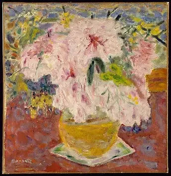 Roser i bukett - Pierre Bonnard