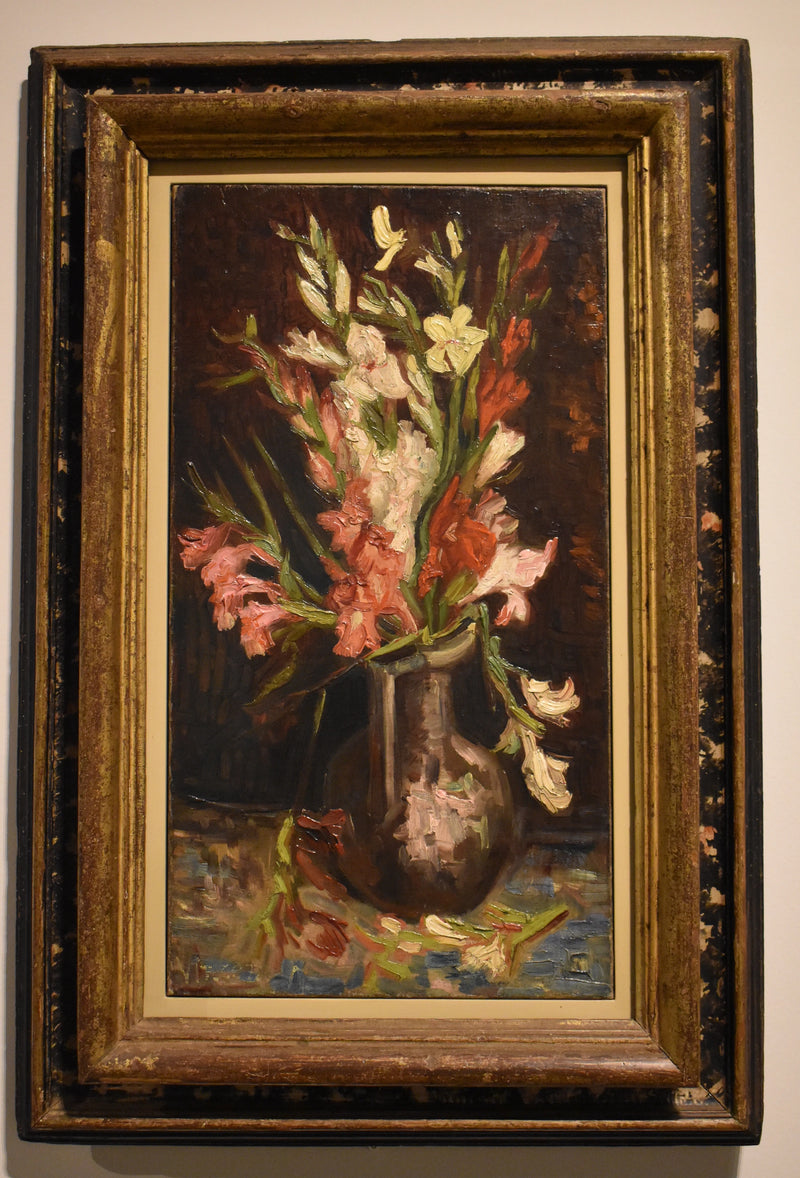 Bukett av gladioler i forskjellige farger - Vincent van Gogh