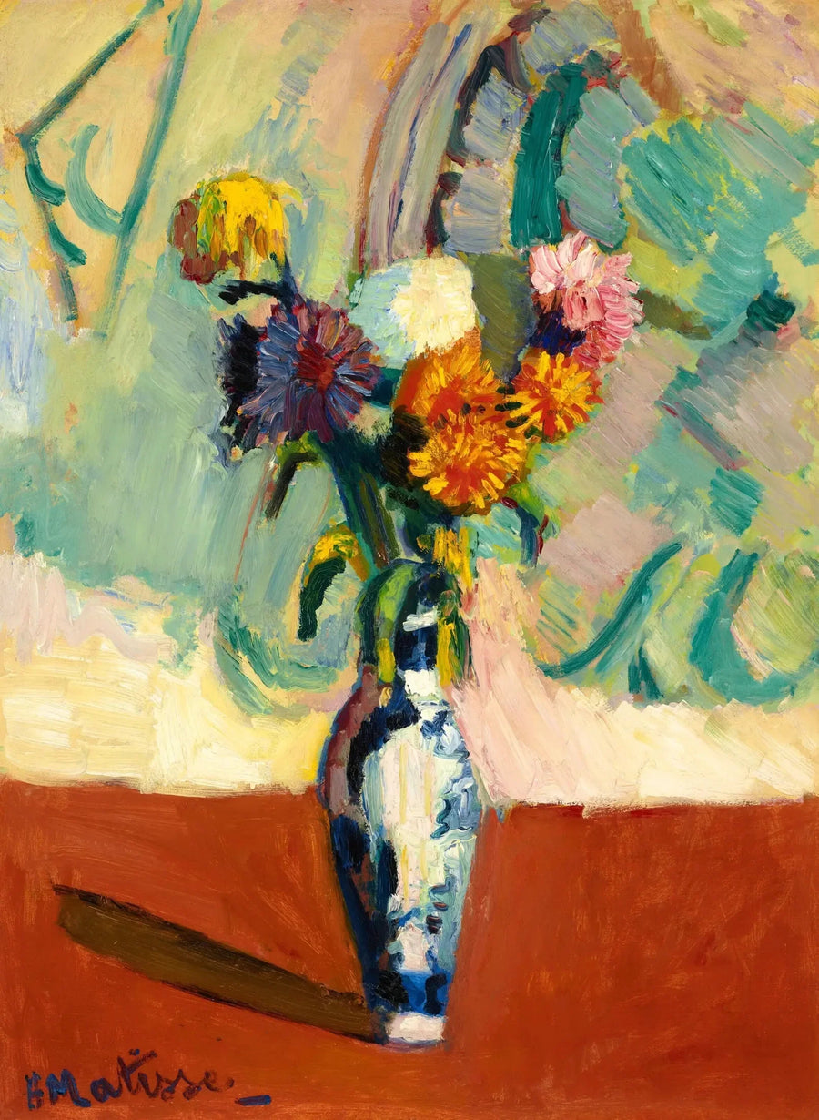 Bukett, kinesisk vase - Henri Matisse