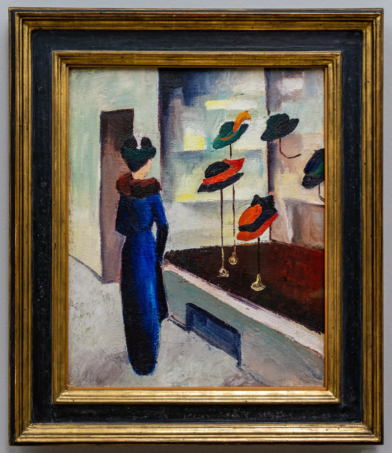 Hatterbutikk - August Macke