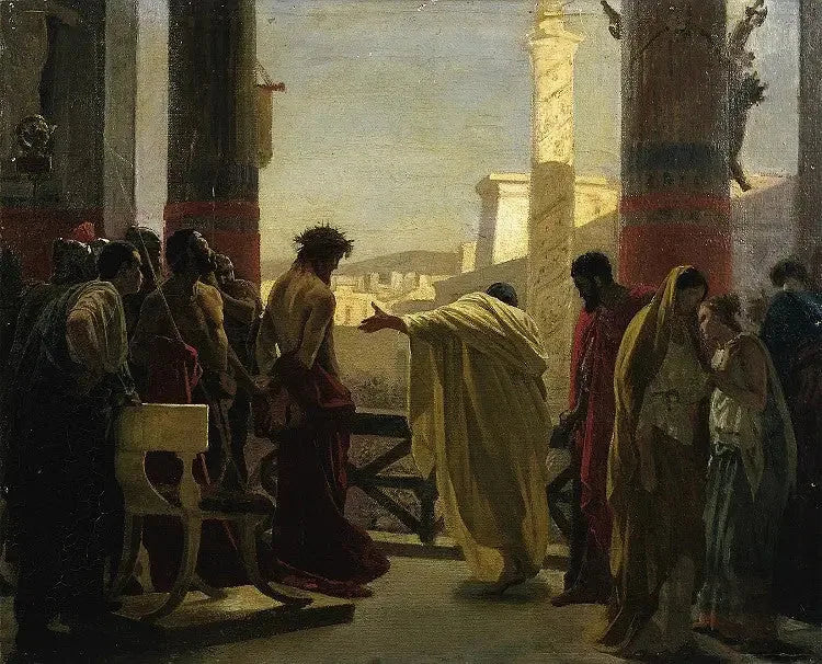 Reproduksjon av maleri av Antonio Ciseri

Source:
Q127785671 - Antonio Ciseri