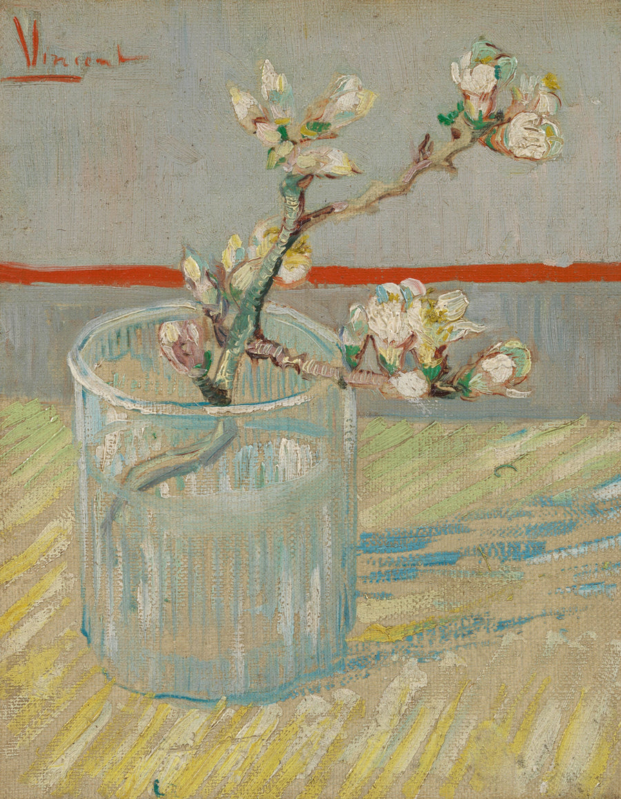 Mandelblomstgren i et glass - Vincent van Gogh