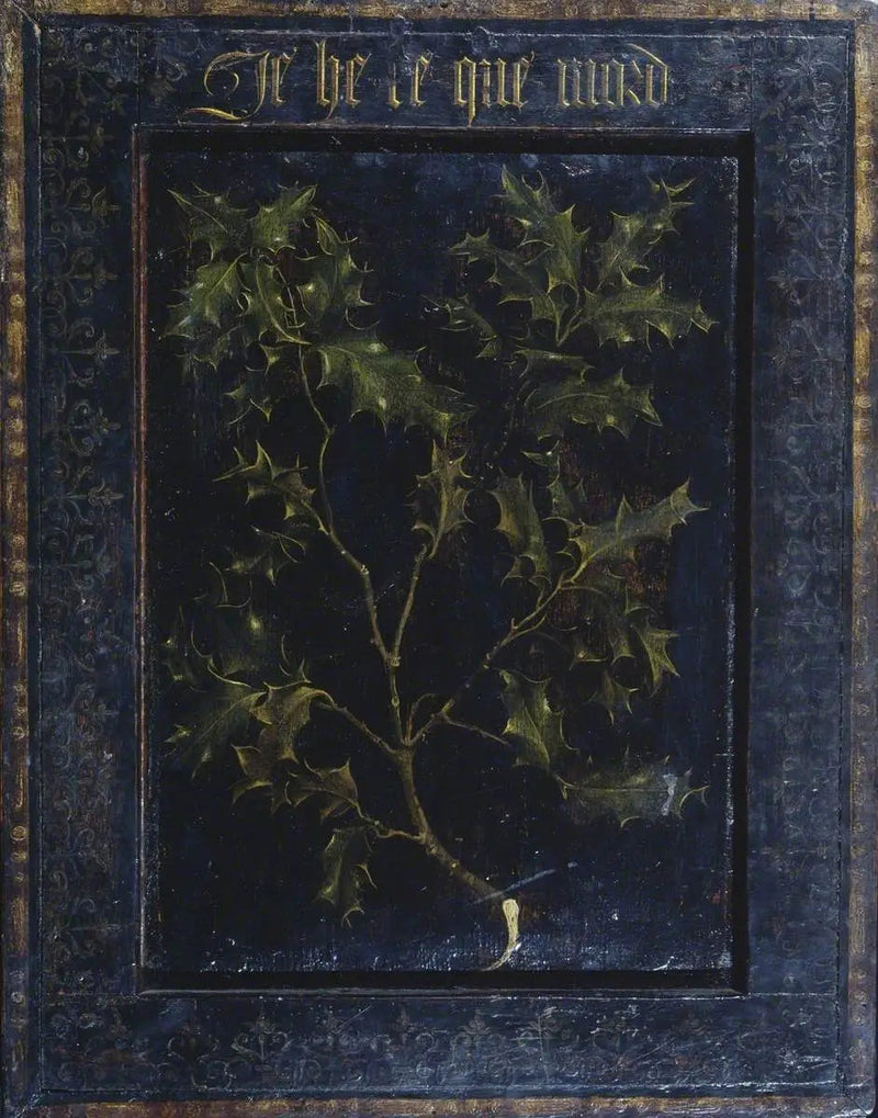 Hagtorneblad (bakside) - Rogier van der Weyden
