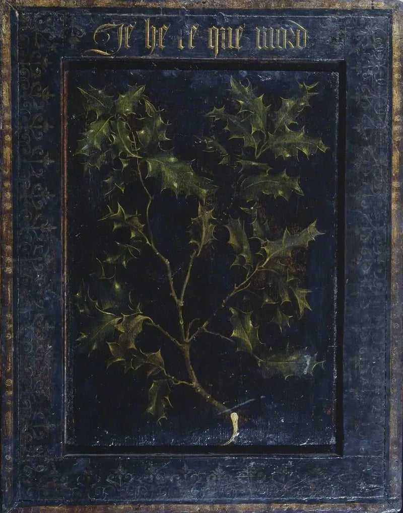 Hagtorneblad (bakside) - Rogier van der Weyden
