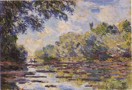 Seinearmen i Giverny - Claude Monet