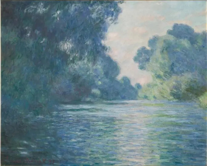 Seinarmsen nær Giverny - Claude Monet