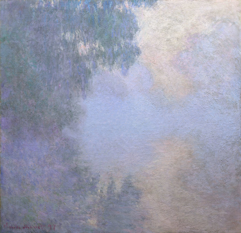 Formiddag på Seinen - Claude Monet