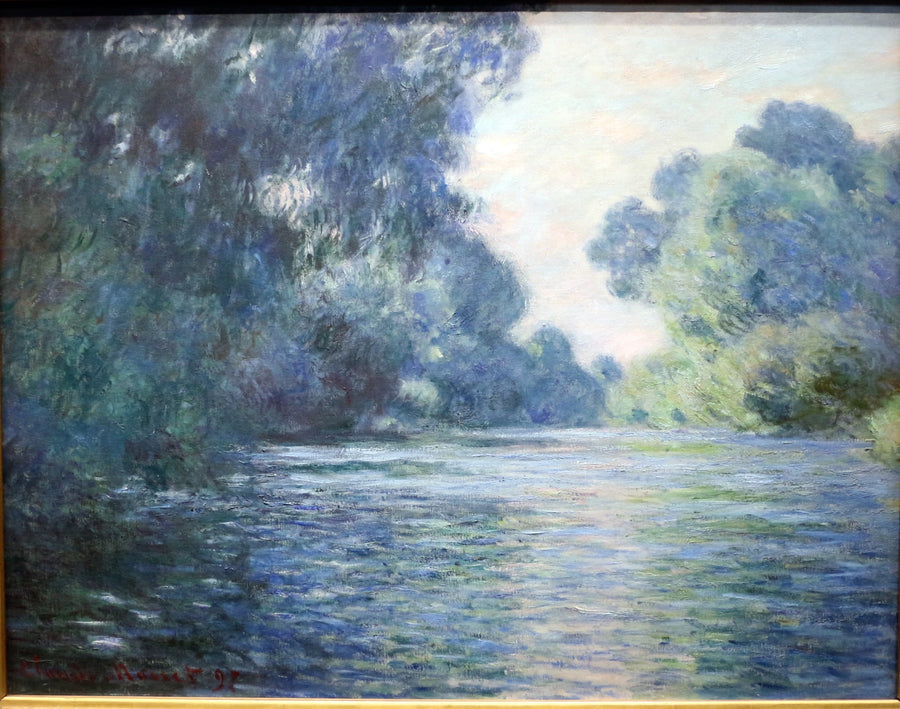 Seinarmsen nær Giverny - Claude Monet