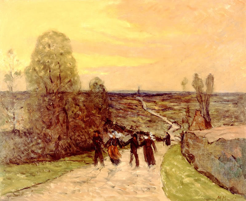 Bretons på veien - Maxime Maufra
