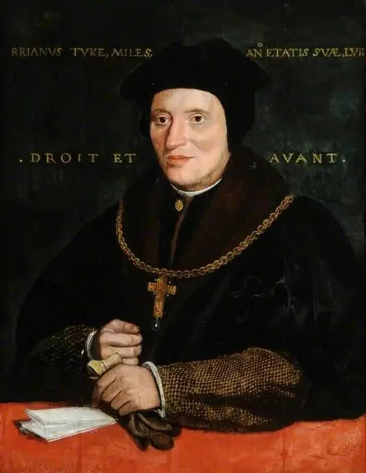 Brian Tuke (1472–1545), sekretær for Henrik VIII - Hans Holbein den yngre

Source:
Brian Tuke (1472–1545), Secretary to Henry VIII - Hans Holbein le Jeune