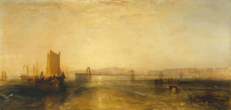Brighton fra havet - J. M. W. Turner