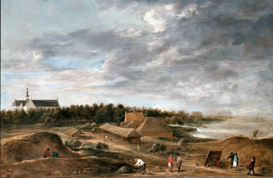 Mursteinfabrikker nær Hemiksem - David Teniers den Yngre

Source:
Briqueteries près de Hemiksem - David Teniers le Jeune