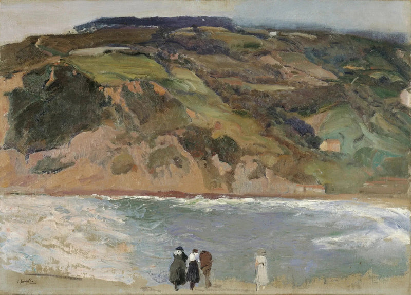 Bryggebryter i San Sebastián - Joaquín Sorolla