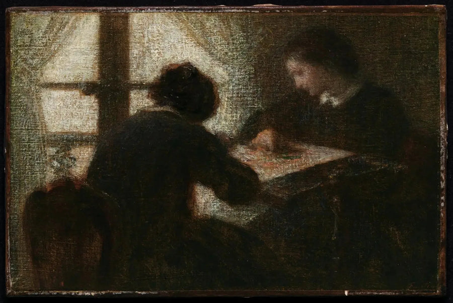 Broderere foran et vindu - Henri Fantin-Latour

Source:
Brodeuses devant une fenêtre - Henri Fantin-Latour