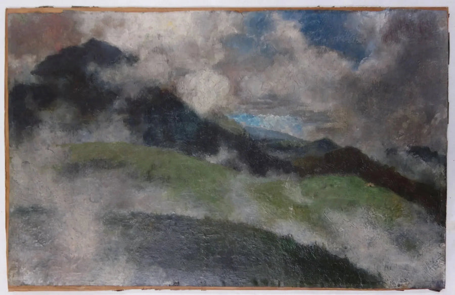 Stigende tåke - Franz Marc