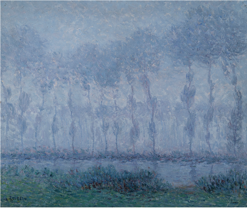 BRUMING OVER EURE, SAINT-CYR - Gustave Loiseau