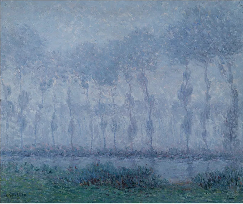 BRUMING OVER EURE, SAINT-CYR - Gustave Loiseau