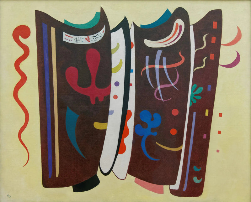 Brun supplementert - Vassily Kandinsky