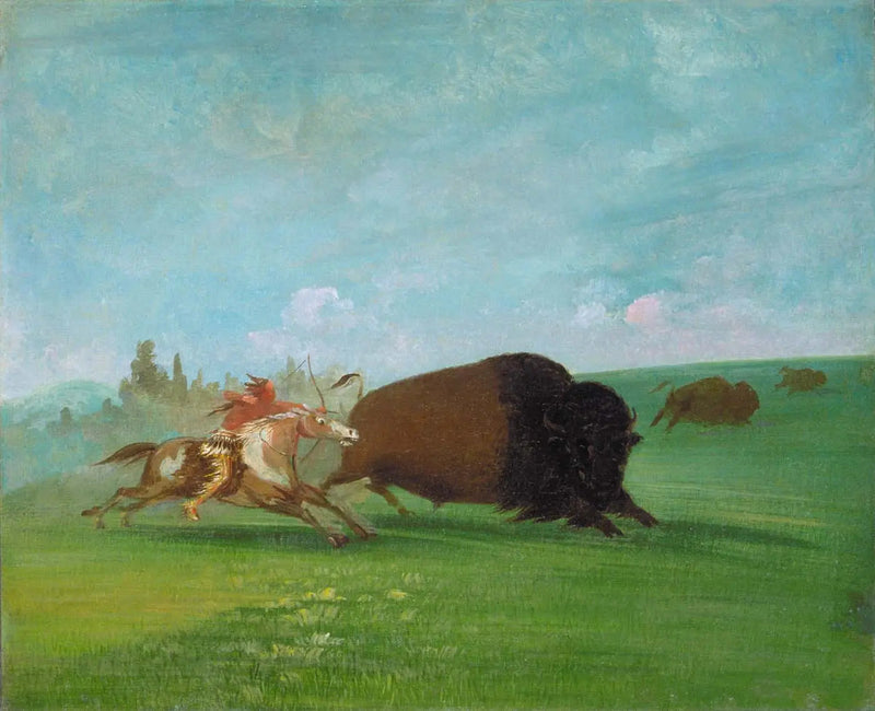 Buffalo Chase, en eneste død - George Catlin

Source:
Buffalo Chase, une seule mort - George Catlin