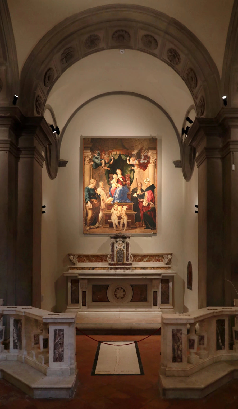 Madonna med baldakin - Raphael Sanzio