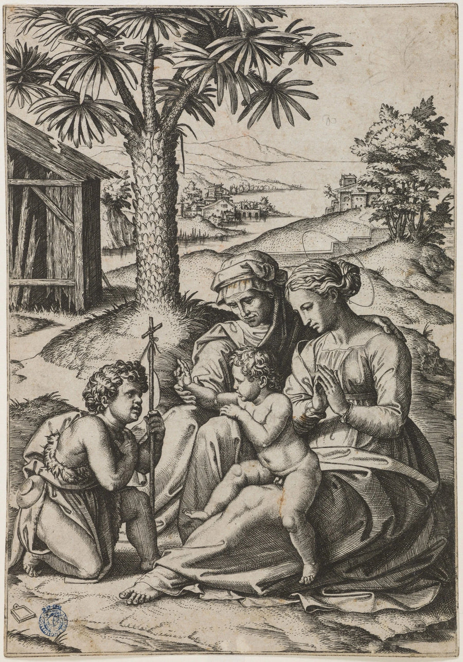 Den guddommelige kjærlighets Madonna - Raphael Sanzio