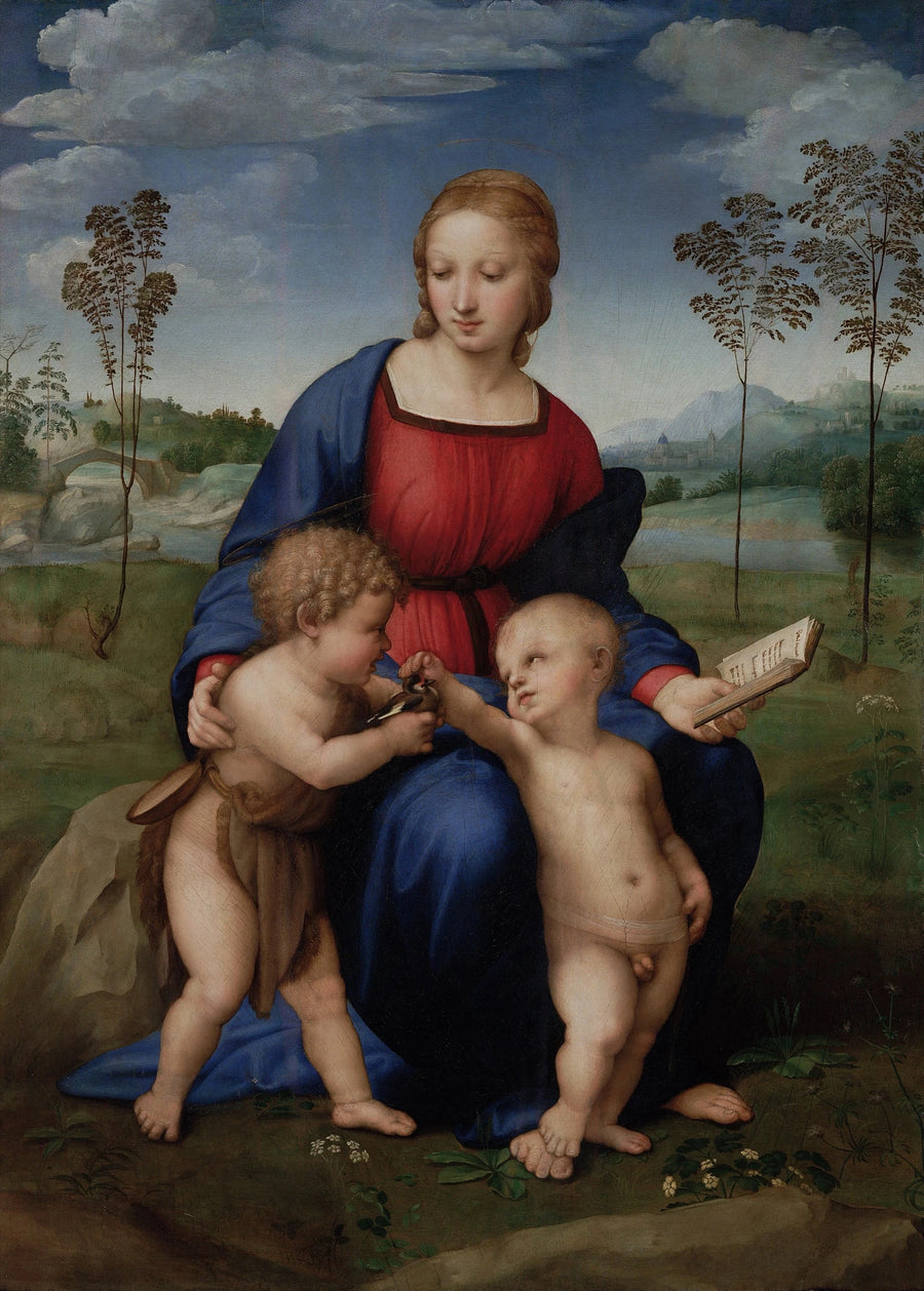 Madonnaen med kardinalen - Raphael Sanzio