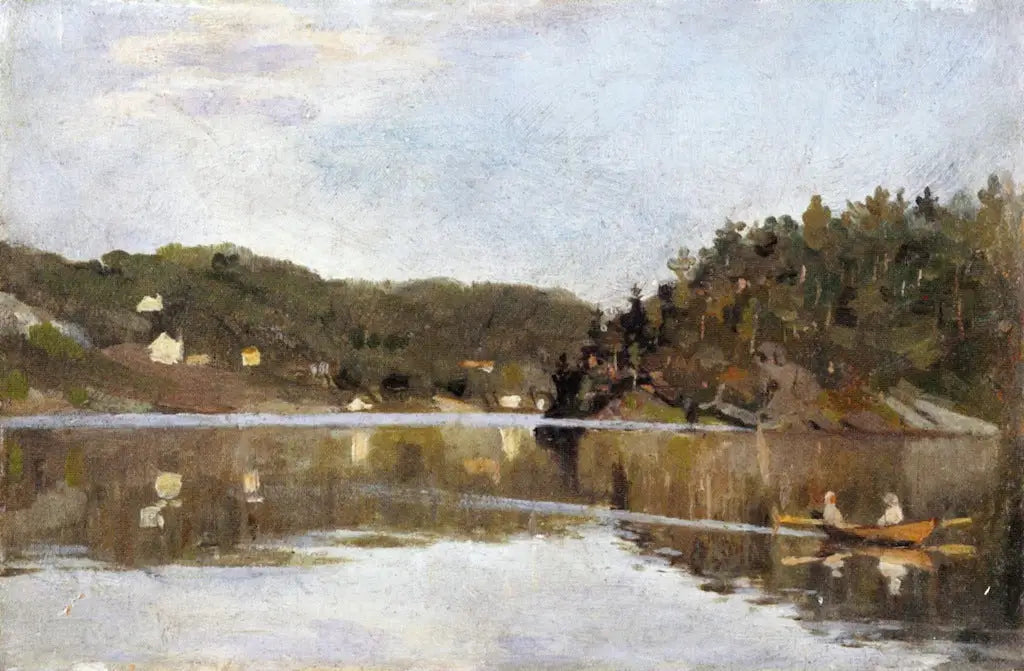 Reproduction du tableau « Bunnefjorden - Edvard Munch » par Alpha Reproduction en peinture à l’huile