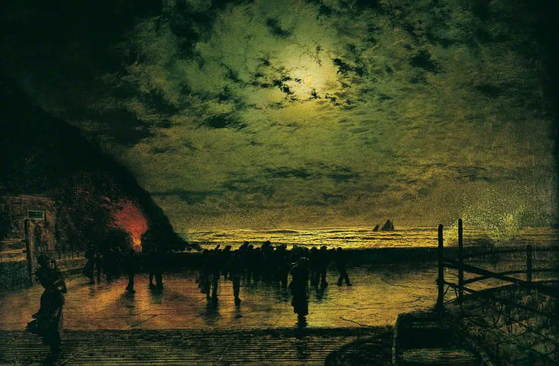 « Burning Off », en fiskebåt i Scarborough - John Atkinson Grimshaw

Source:
« Burning Off », un bateau de pêche à Scarborough - John Atkinson Grimshaw