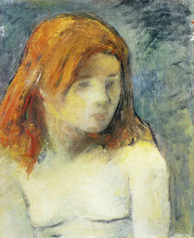 Byste av naken tenåring - Paul Gauguin
