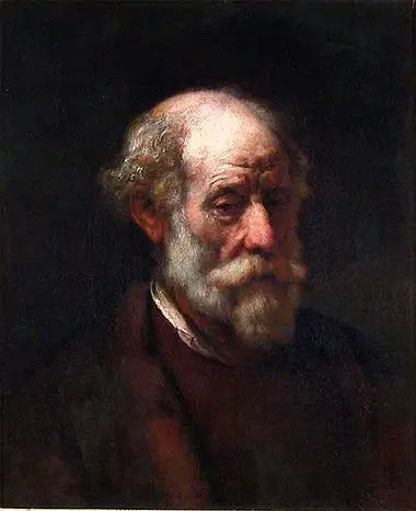 Buste av en gammel mann - Rembrandt