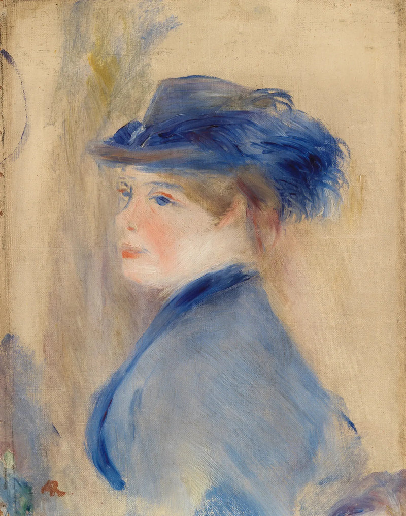 Kvinnebust - Pierre-Auguste Renoir