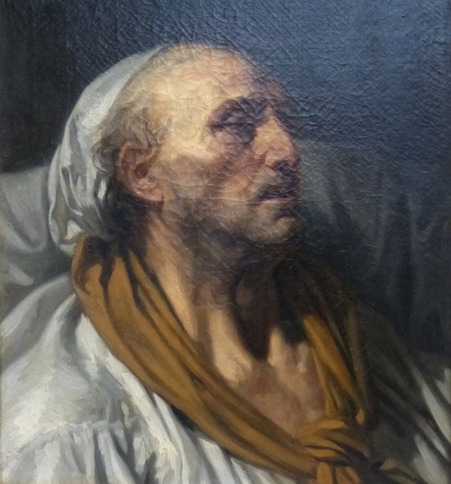 Byste av den lamme - Jean-Baptiste Greuze