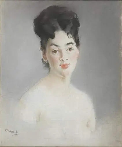 Byste av ung kvinne - Édouard Manet