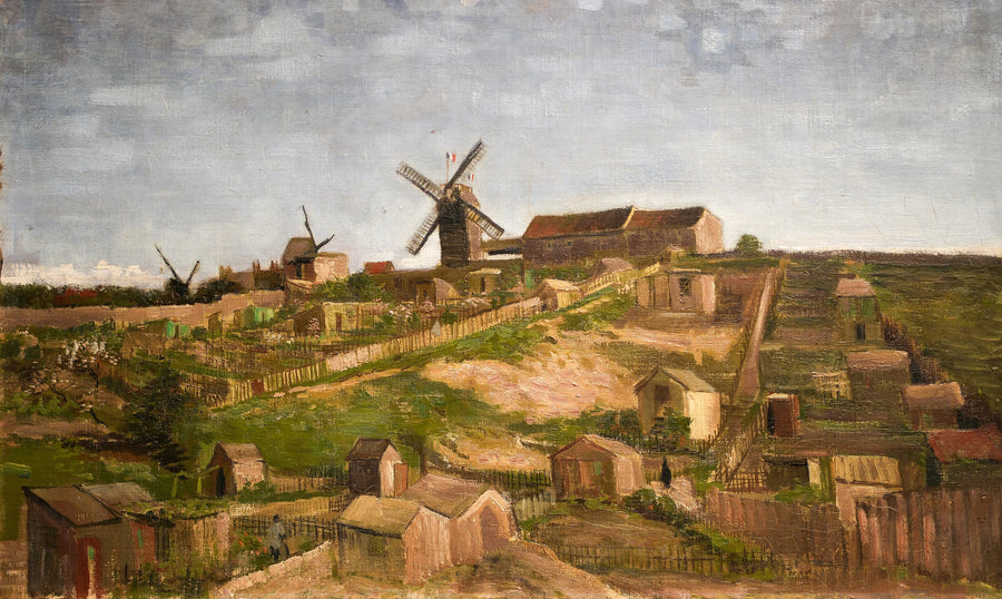 Montmartre-høyden - Vincent van Gogh