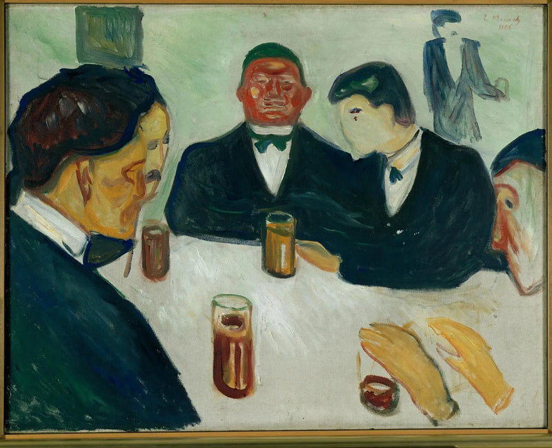 Drikkere - Edvard Munch