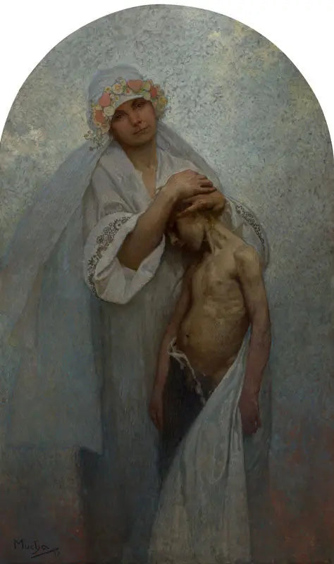 Tsjekkisk hjerte - Alphonse Mucha