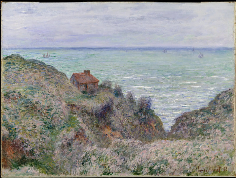 Tollvaktens hytte - Claude Monet