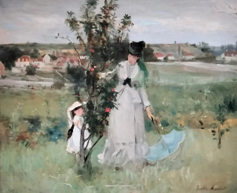 Katt og mus - Berthe Morisot