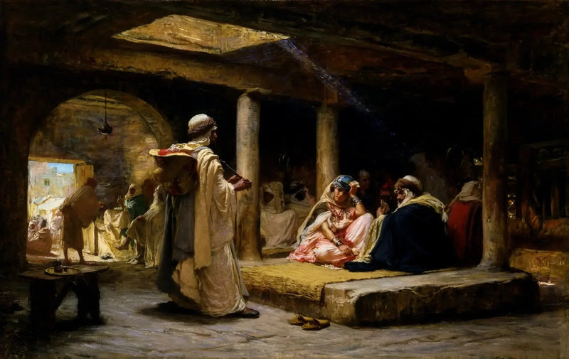 Kafé i Biskra, Algerie - Frederick Arthur Bridgman

Source:
Café à Biskra, Algérie - Frederick Arthur Bridgman