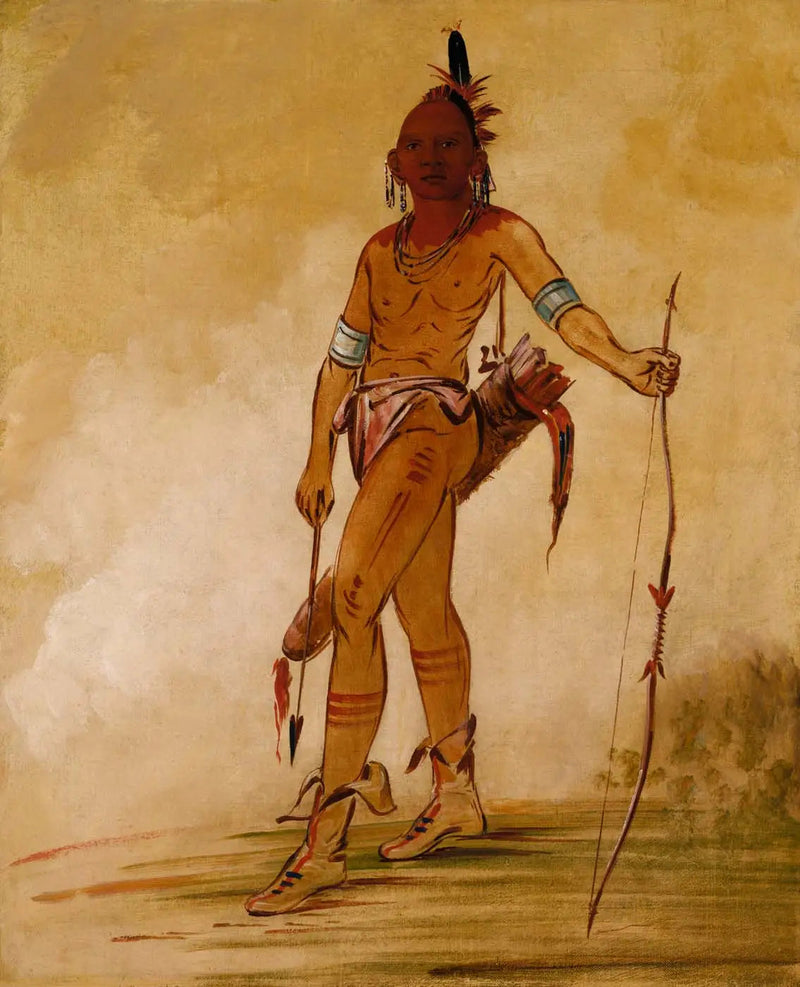 Cáh-he-ga-shín-ga, liten sjef - George Catlin

Source:
Cáh-he-ga-shín-ga, petit chef - George Catlin