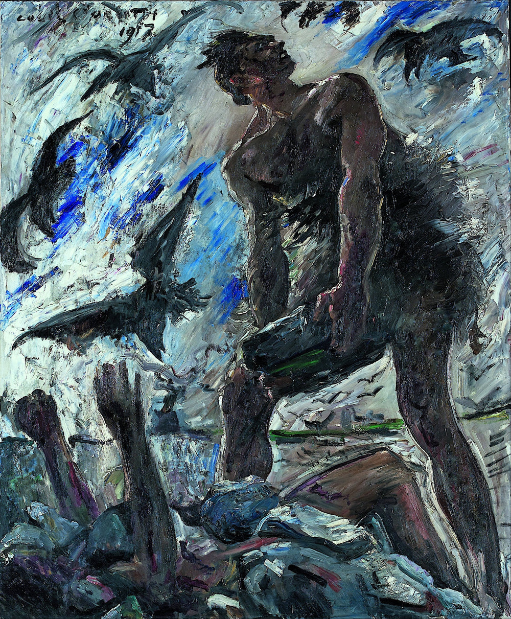 Caïn et Abel - Lovis Corinth image 1 reproduction réalisée par Alpha Reproduction